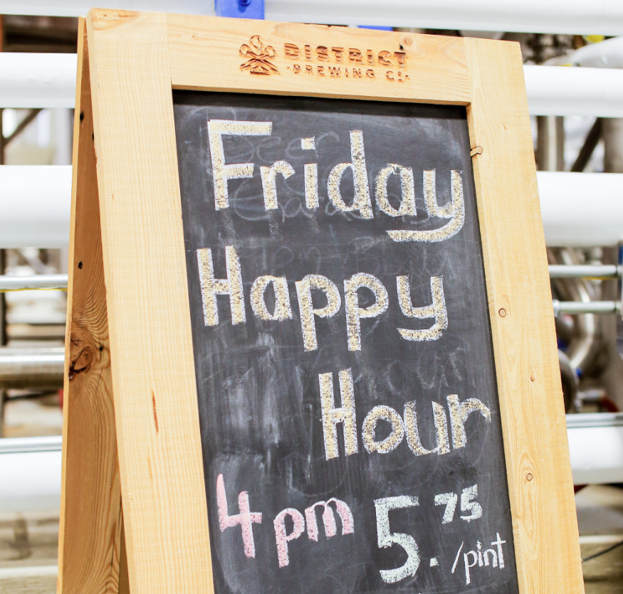 Happy Hour at District Brewing Company